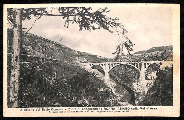 ab3975 -  CARTOLINA  D'EPOCA - Vicenza  Provincia  -  Asiago