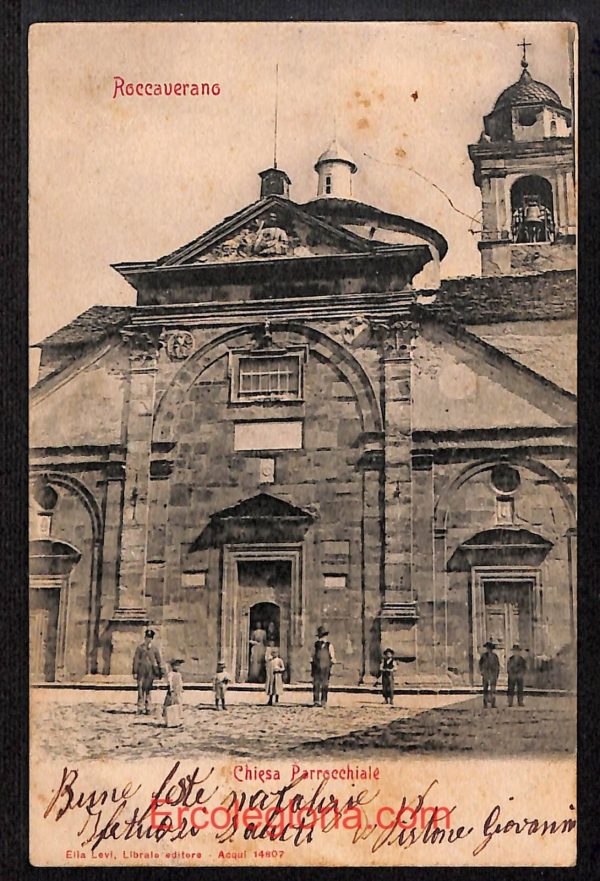 ae0700 - CARTOLINA  D'EPOCA - Asti Provincia - Roccaverano  1903