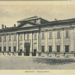 85742  - CARTOLINA d'Epoca -  MANTOVA città -  PALAZZO D'ARCO 1940