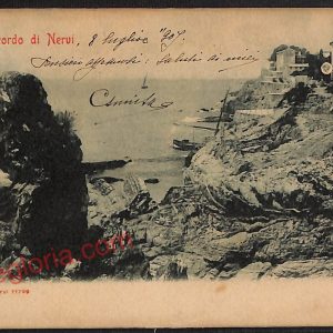ag1291 - CARTOLINA D'EPOCA - Genova Provincia - Nervi