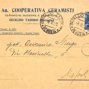 ac2795 - CARTOLINA  D'EPOCA - Perugia Provincia - GUALDO TADINO