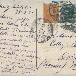 71705 - POLAND - POSTAL HISTORY - Italian Troops in Slesia - POSTCARD 1927