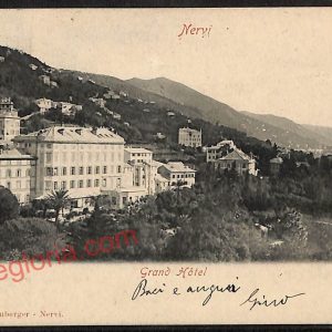 ag1292 - CARTOLINA D'EPOCA - Genova Provincia - Nervi