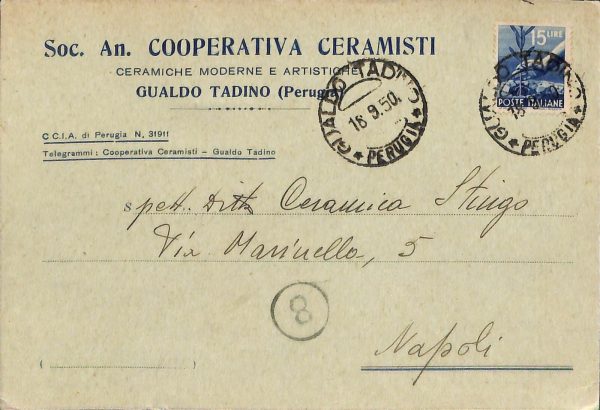 ac2796 - CARTOLINA  D'EPOCA - Perugia Provincia - GUALDO TADINO