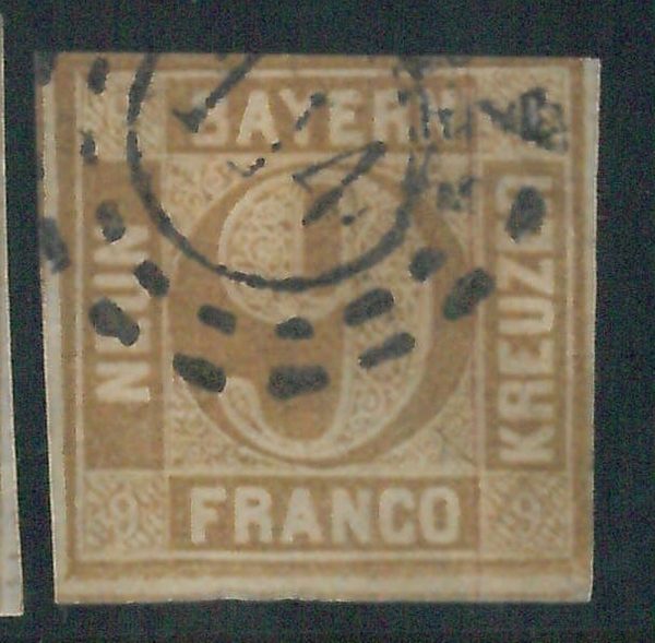 77973b - GERMANY Altdeutschland  Bayern - STAMP: Michel # 11 - USED