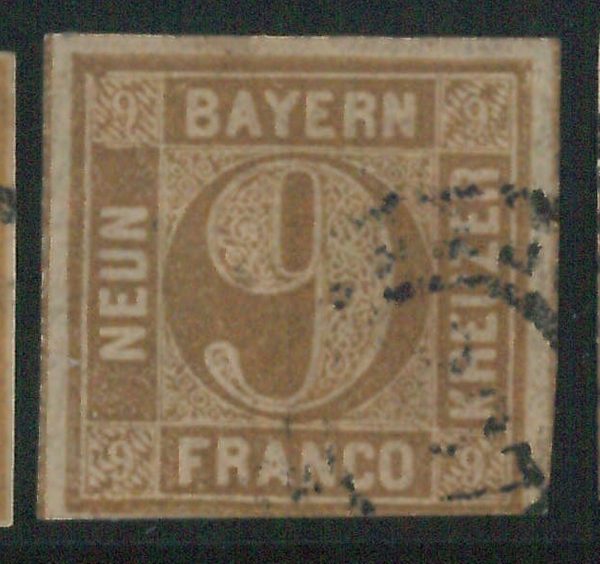 77974a - GERMANY Altdeutschland   Bayern - STAMP: Michel # 11 - USED