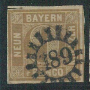 77973c  - GERMANY Altdeutschland  Bayern - STAMP: Michel # 11 - USED