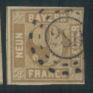 77973d - GERMANY Altdeutschland  Bayern - STAMP: Michel # 11 - USED
