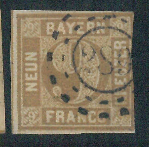 77973d - GERMANY Altdeutschland  Bayern - STAMP: Michel # 11 - USED