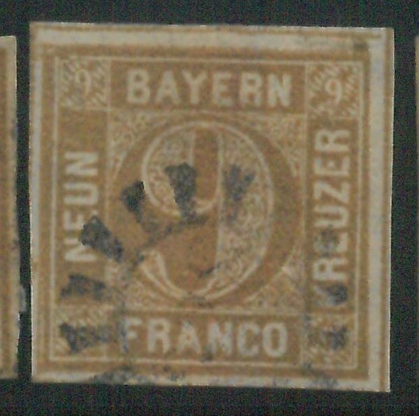 77974b  - GERMANY Altdeutschland   Bayern - STAMP: Michel # 11 - USED