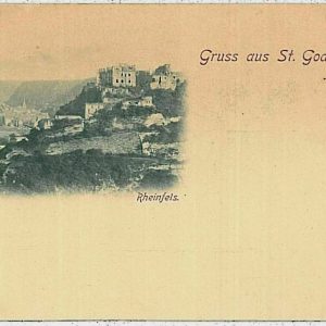 33435  - Ansichtskarten VINTAGE POSTCARD - Deutschland  - GRUSS AUS Sankt Goar