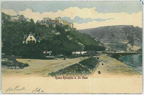 33441  - Ansichtskarten VINTAGE POSTCARD - Deutschland GERMANY -   St. Goar 1904