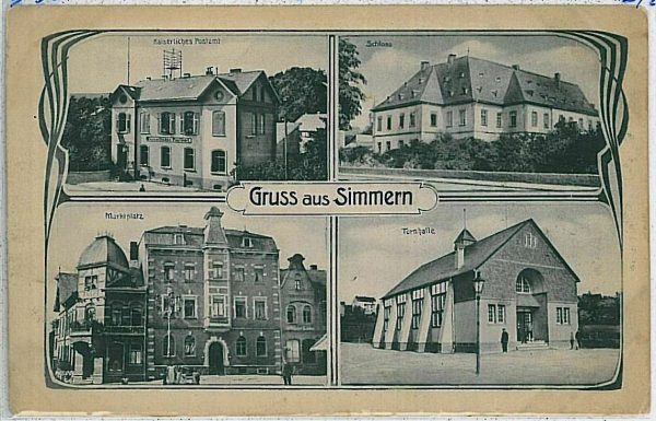 33412 - Ansichtskarten VINTAGE POSTCARD - Deutschland  - GRUSS AUS Simmern