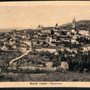 ac2798 - CARTOLINA  D'EPOCA - Perugia Provincia - GUALDO TADINO   1948