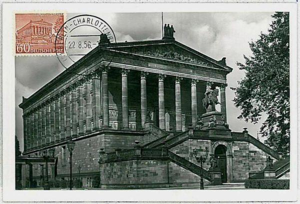 32288 - GERMANY Berlin - POSTAL HISTORY -- MAXIMUM CARD Architecture 1956