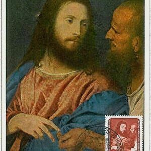 32690  -  GERMANY  DDR  - POSTAL HISTORY: MAXIMUM CARD  -  ART  Tiziano 1957