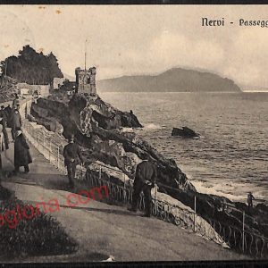 ag1297 - CARTOLINA D'EPOCA - Genova Provincia - Nervi