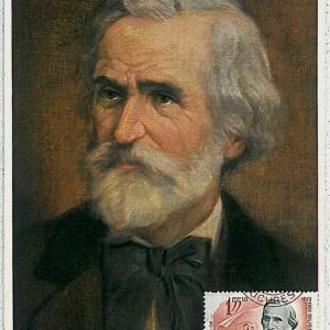 32571  - ROMANIA - POSTAL HISTORY -  MAXIMUM CARD - Music  GIUSEPPE VERDI