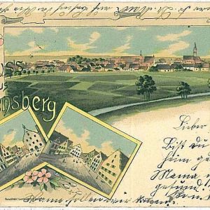 27917 - Ansichtskarten POSTCARD - Germany Deutschland - GRUSS AUS   ABENSBERG