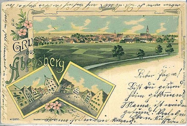 27917 - Ansichtskarten POSTCARD - Germany Deutschland - GRUSS AUS   ABENSBERG