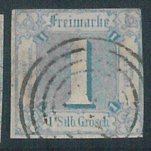 78250b  - GERMANY Thurn und Taxis -  STAMP:  Michel  # 15  -  Fine USED