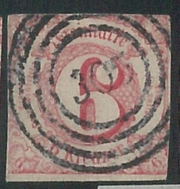 78255b   - GERMANY Thurn und Taxis -  STAMP:  Michel  # 22  -  USED
