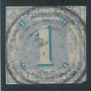 78250c - GERMANY Thurn und Taxis -  STAMP:  Michel  # 15  -  Fine USED