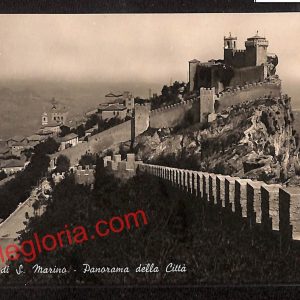 ai4826 - CARTOLINA D'EPOCA - San Marino Città - Panorama