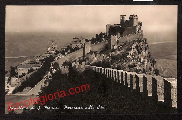 ai4826 - CARTOLINA D'EPOCA - San Marino Città - Panorama