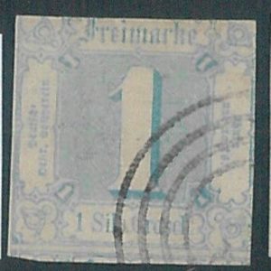 78250a  - GERMANY Thurn und Taxis -  STAMP:  Michel  # 15  -  Fine USED