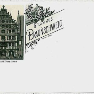 33171   Ansichtskarten VINTAGE POSTCARD: GERMANY -  GRUSS AUS  Braunschweig