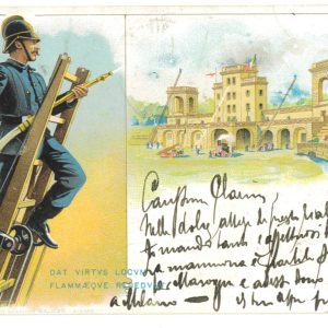 P2958 - ITALY , 1ST. FIREFIGTHERS NATIONAL COMPETITION MILANO 1902,