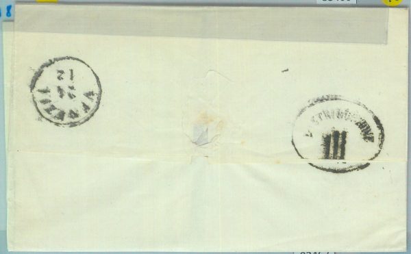 83466 - Antichi Stati LOMBARDO VENETO - Sass 38 su Busta  per VENEZIA - immagine 2