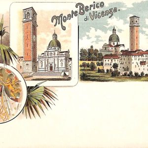 ab4112 -  CARTOLINA  D'EPOCA - Vicenza  Provincia  -  Monte Berico