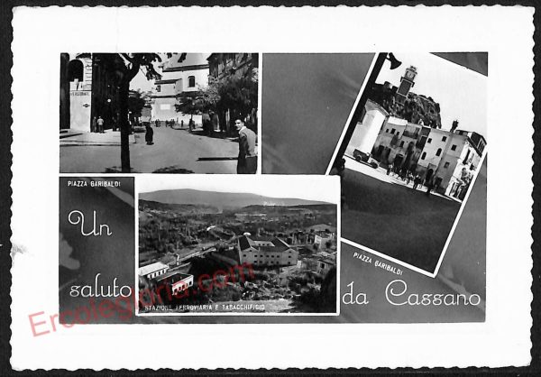 ae5425 - CARTOLINA D'EPOCA - Cosenza Provincia - Cassano  1962