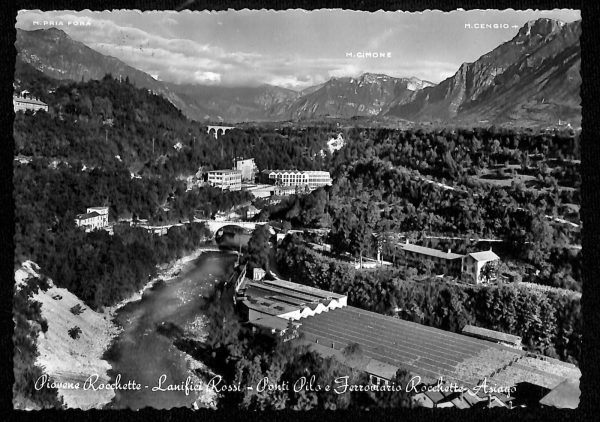 ab4115 -  CARTOLINA  D'EPOCA - Vicenza  Provincia  -  Piovene Rocchette 1956