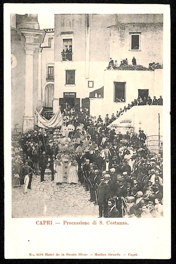 ab8561  - CARTOLINA  D'EPOCA - Napoli  Provincia  - CAPRI