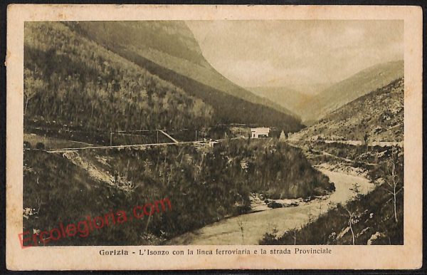 ag1625 - CARTOLINA D'EPOCA - Gorizia Città - Panorama  1916