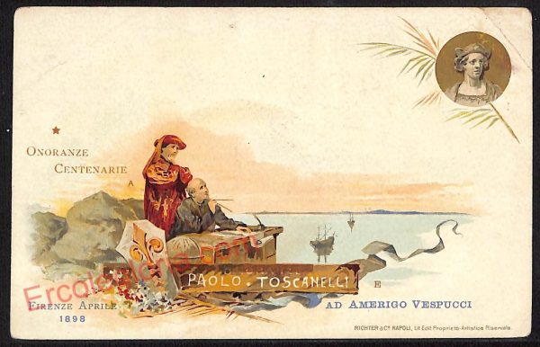 ae7235 - CARTOLINA D'EPOCA - Firenze Città - Paolo Toscanelli