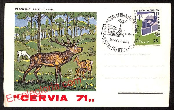 ah9283 - CARTOLINA D'EPOCA - Ravenna Provincia - Cervia