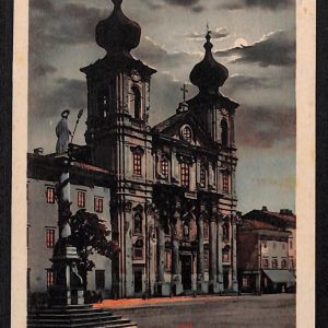 ag1636 - CARTOLINA D'EPOCA - Gorizia Città - Chiesa di S. Ignazio  1925