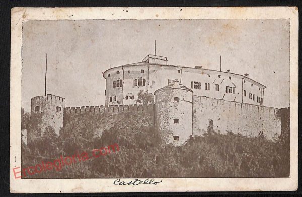 ag1642 - CARTOLINA D'EPOCA - Gorizia Città - Castello  1920