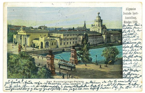 P2960 - GERMANY, PRIVATE STATIONERY , FOR THE GERMAN SPORT EXHIBITION 1899,