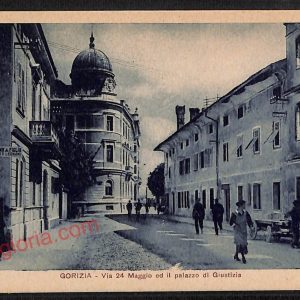 ag1648 - CARTOLINA D'EPOCA - Gorizia Città - Via 24 Maggio