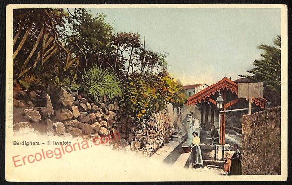 ag4578 - CARTOLINA D'EPOCA - Imperia Provincia - Bordighera
