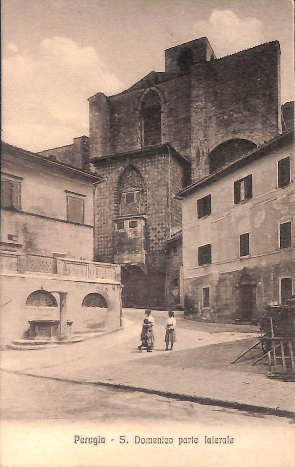ab8882 - CARTOLINA  D'EPOCA - Perugia Città - S. Domenico