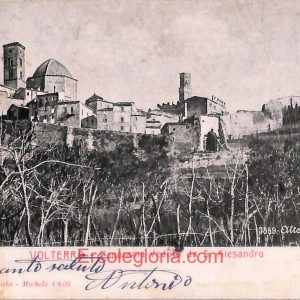 ad7276 - CARTOLINA D'EPOCA - Pisa Provincia - Volterra  1904