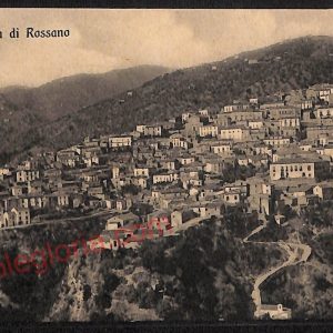ae5459 - CARTOLINA D'EPOCA - Cosenza Provincia - Rossano  1913