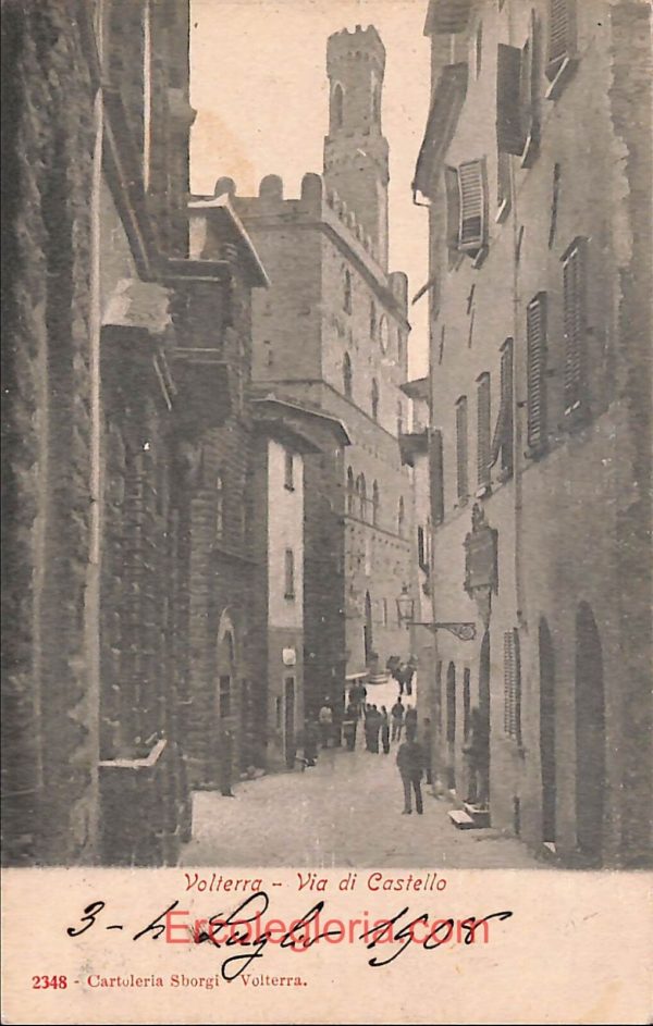 ad7283 - CARTOLINA D'EPOCA - Pisa Provincia - Volterra