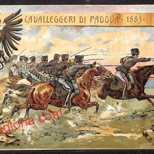 ah4142 - CARTOLINA D'EPOCA - Padova Città - Cavalleggeri di Padova